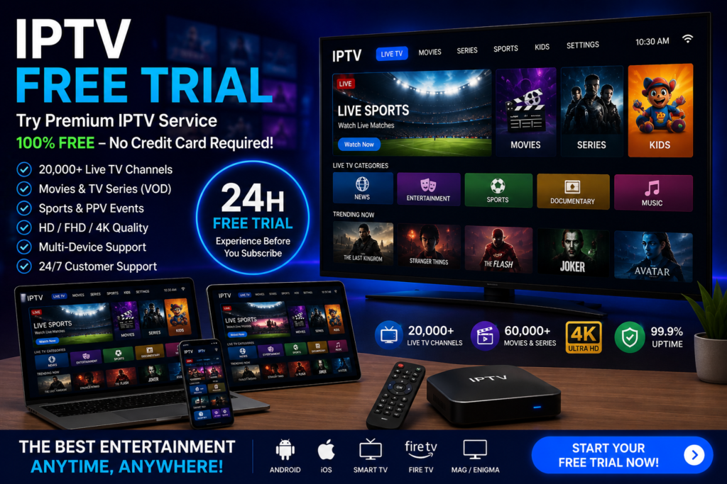 iptv free trial