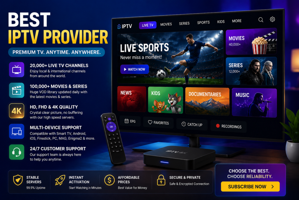 best iptv provider