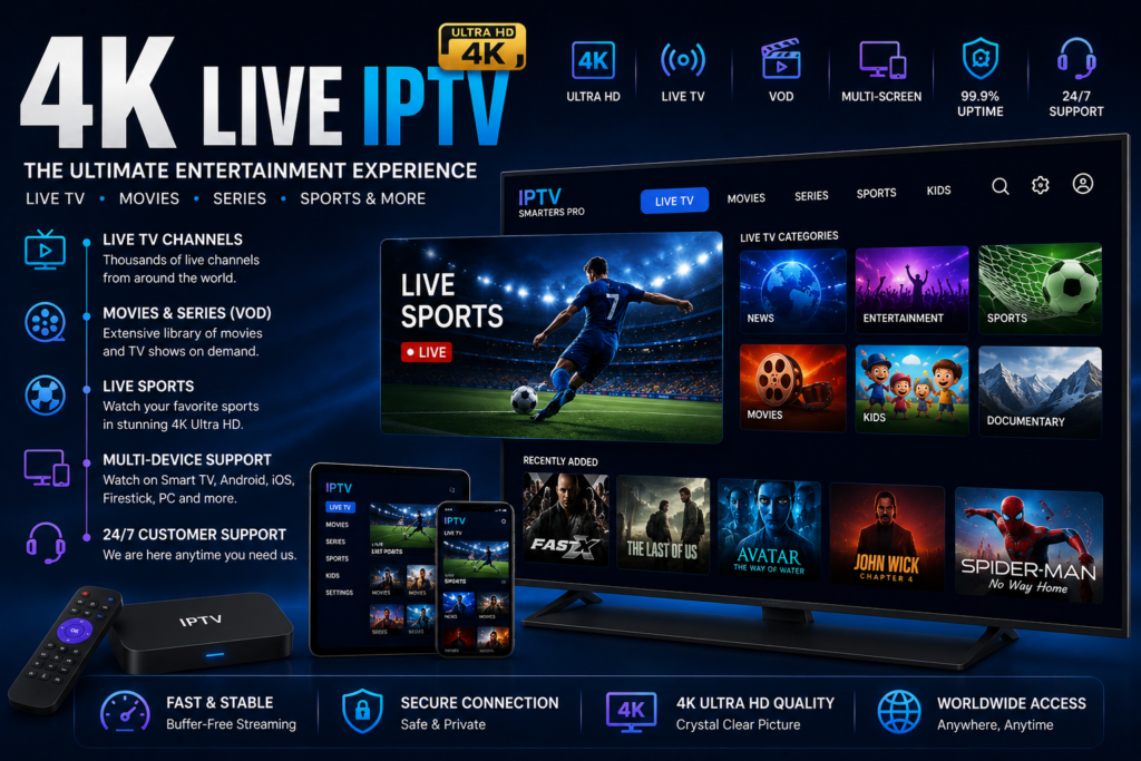 4k live iptv
