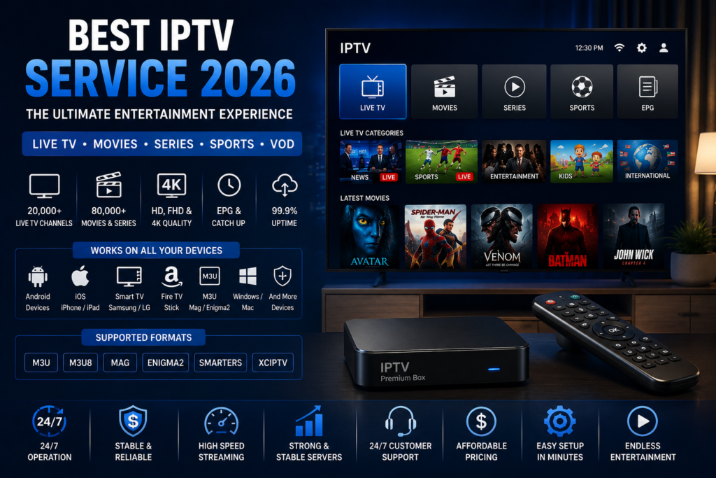 best iptv service 2026