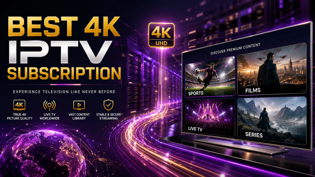 best 4k iptv subscription