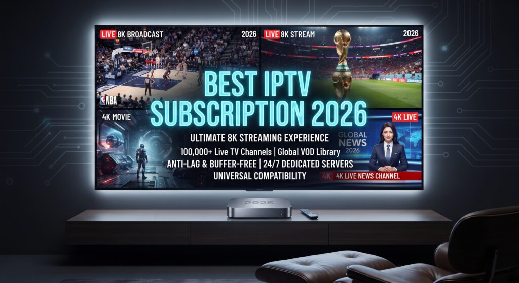 best iptv subscription 2026